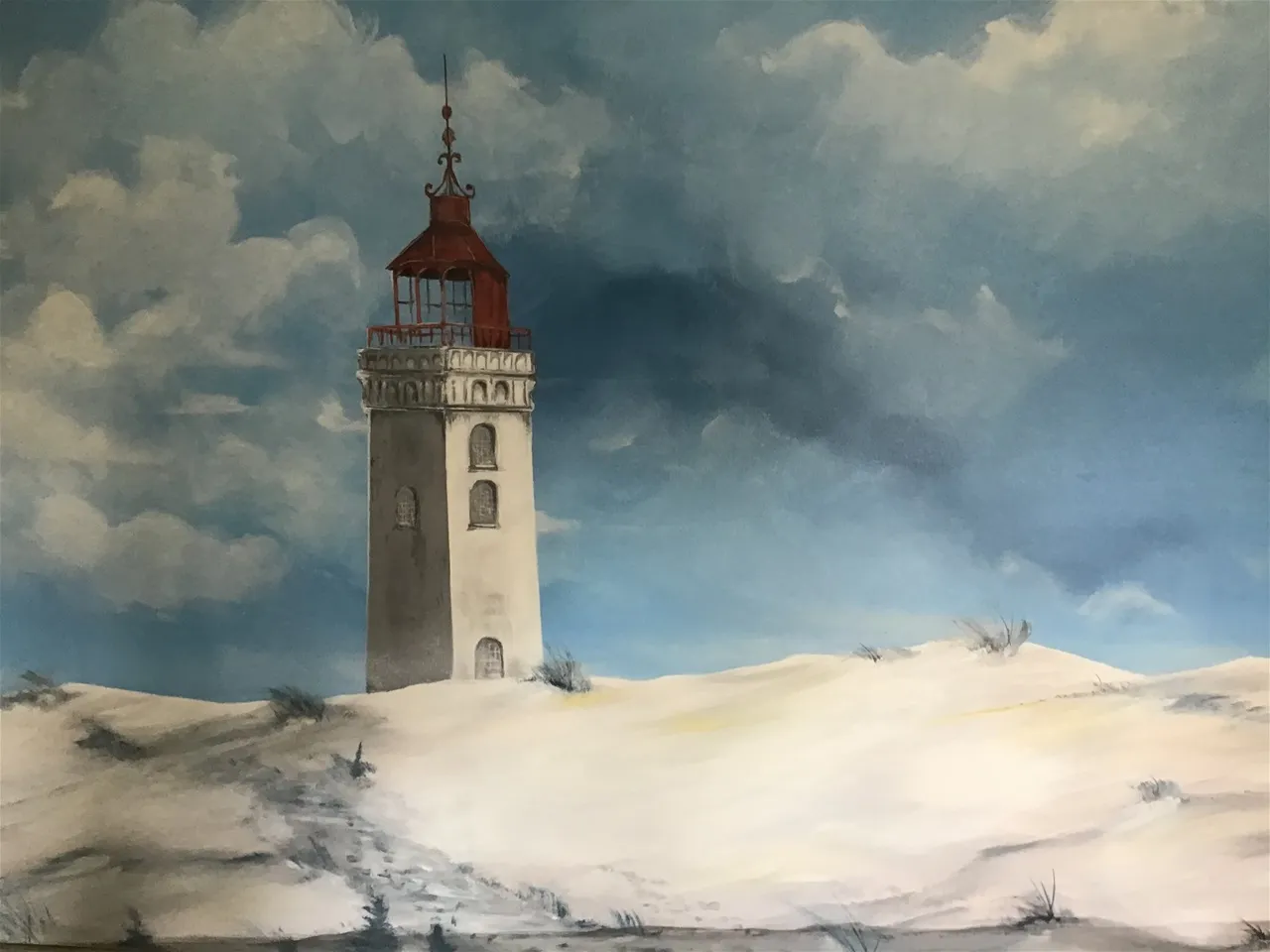 Maleri nr 158 100 cm X 200 cm